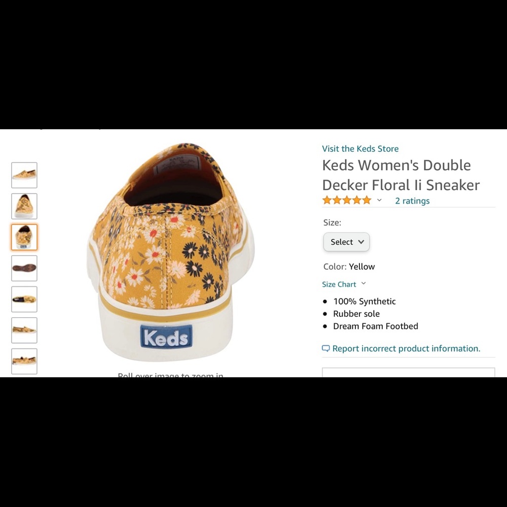 Keds Floral Double Decker Floral Li Sneakers